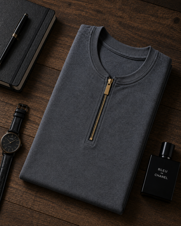 Henley Zipper