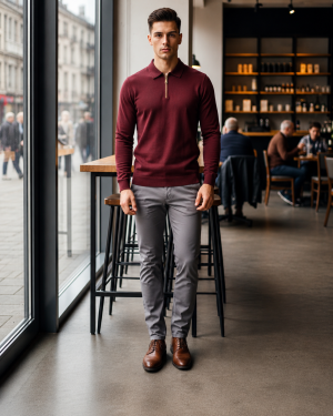 Polo Zipper