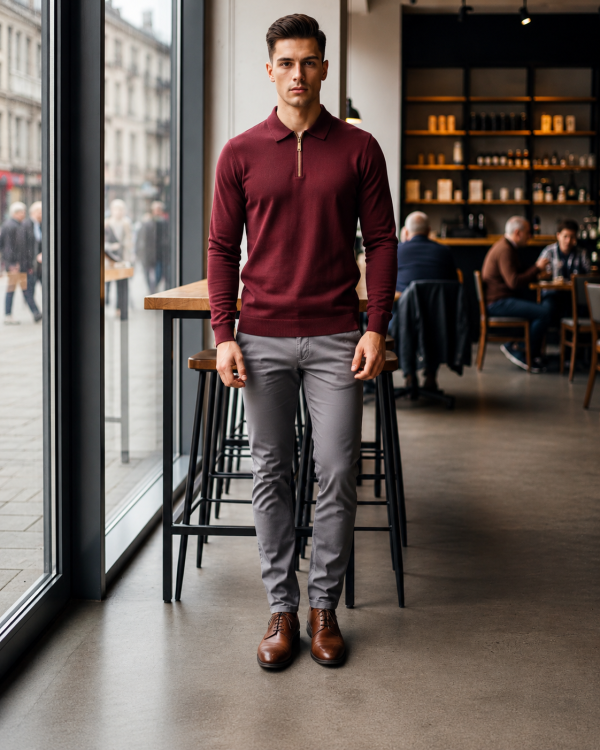 Polo Zipper