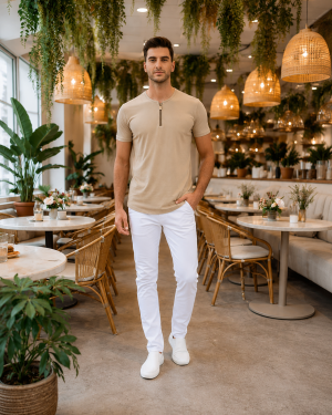 Henley Zipper
