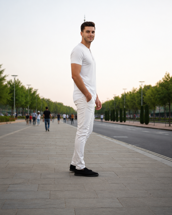 Henley Zipper