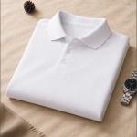 Mens Polo - Half Sleeves – “Core White”