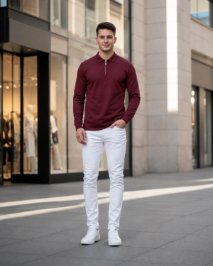 Polo Zipper